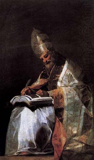 St Gregory, Francisco de goya y Lucientes